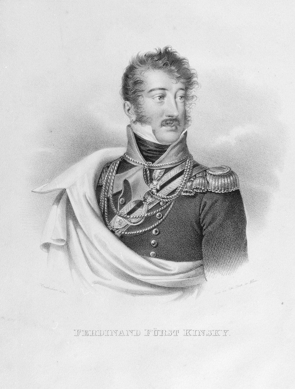 Ferdinand prince 1781 - 1812 Kinsky - Artist Unknown