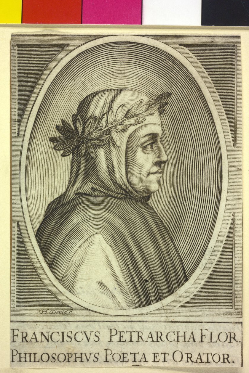 Francesco Pétrarque (impression) - Artist Unknown