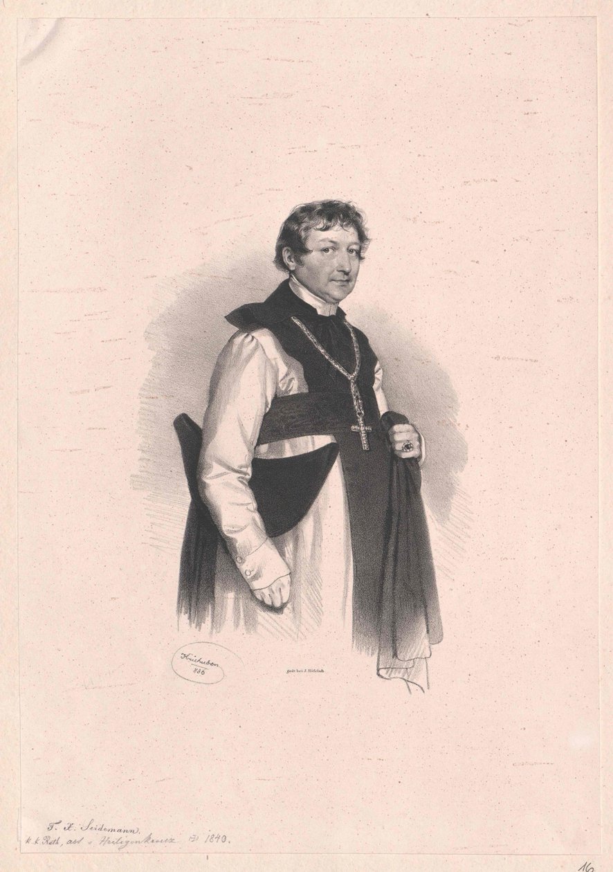 Franz Xavier Seidemann - Artist Unknown