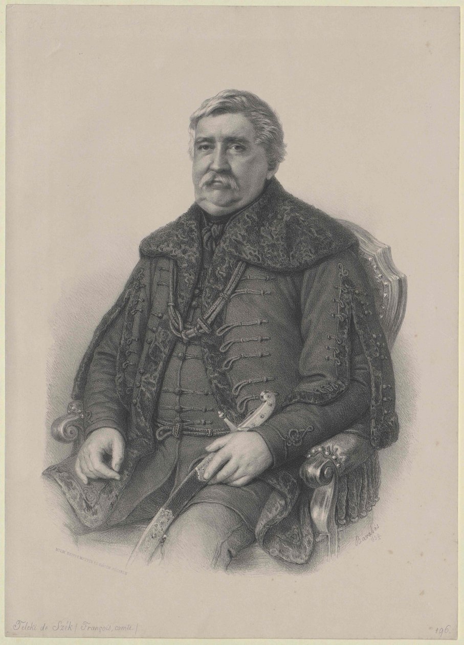 Franz count Teleki - Artist Unknown