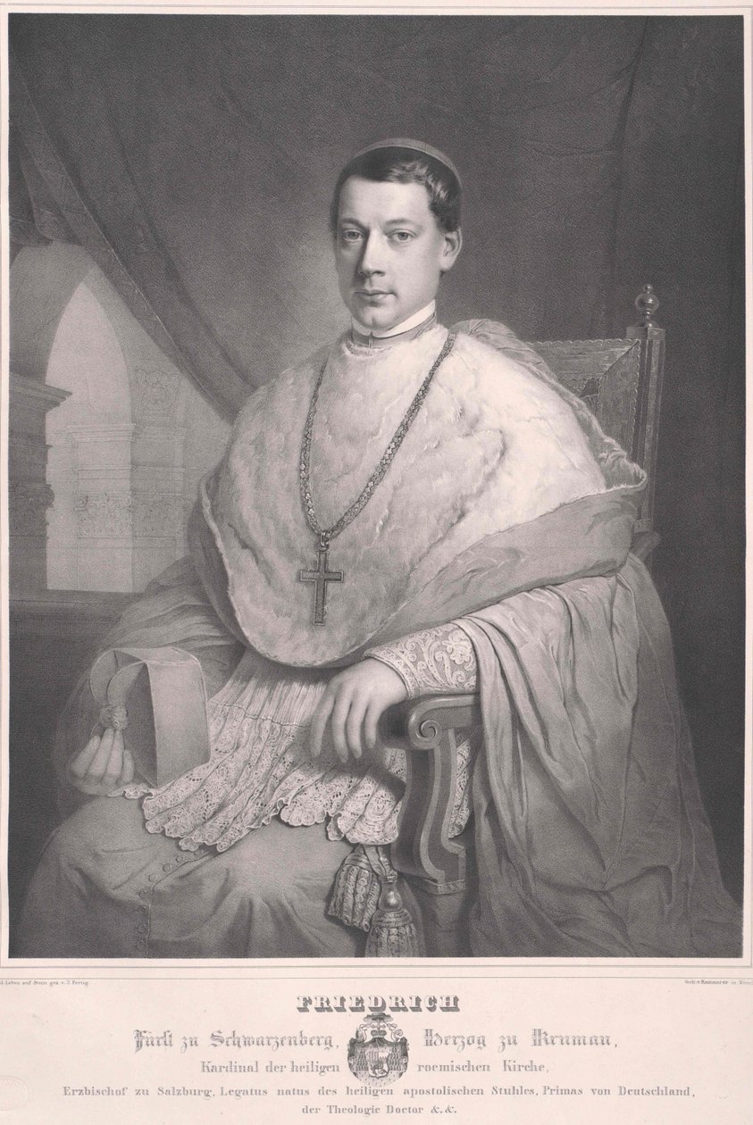 Frederick count Schwarzenberg-Krumau - Artist Unknown