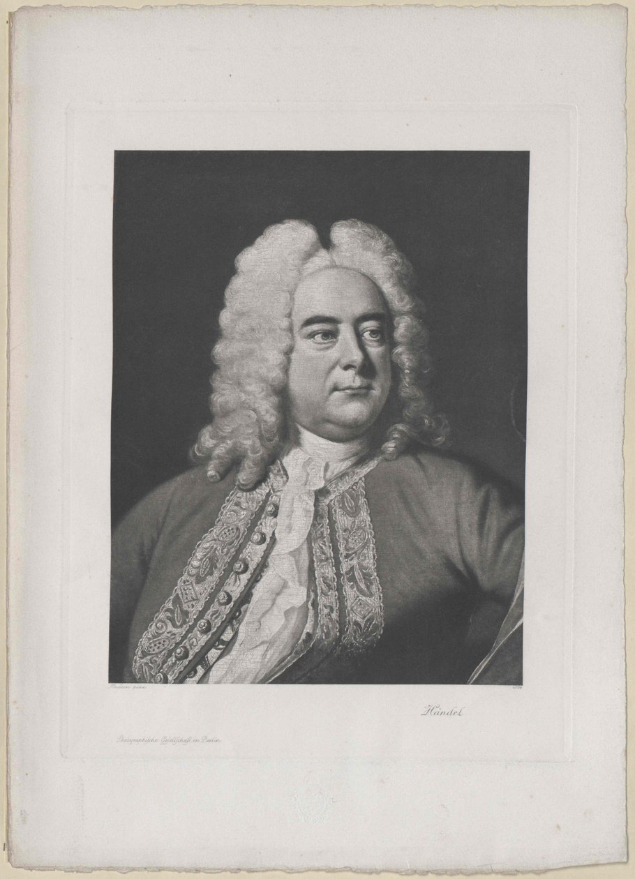 Georg Friedrich Haendel (impression) - Artist Unknown