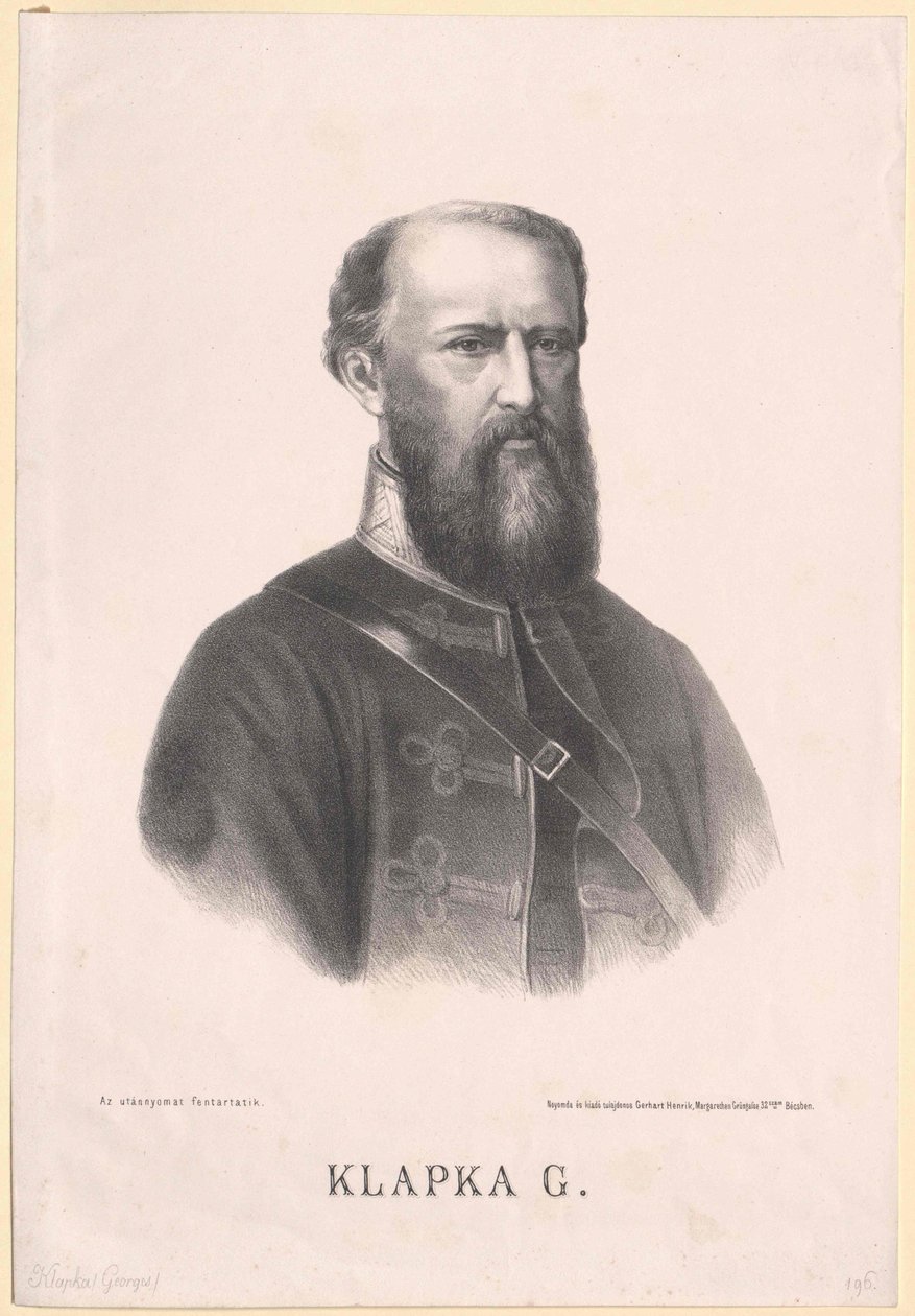 Georg Klapka - Artist Unknown