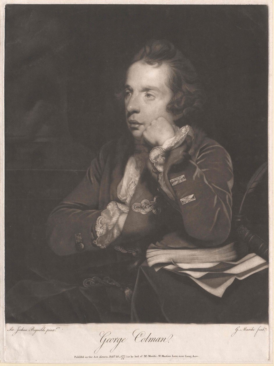 George Colman - Artist Unknown