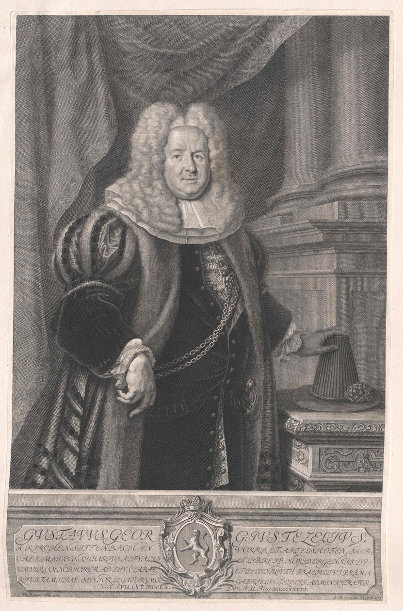 Gustav Georg Tetzel de Kirchensittenbach - Artist Unknown