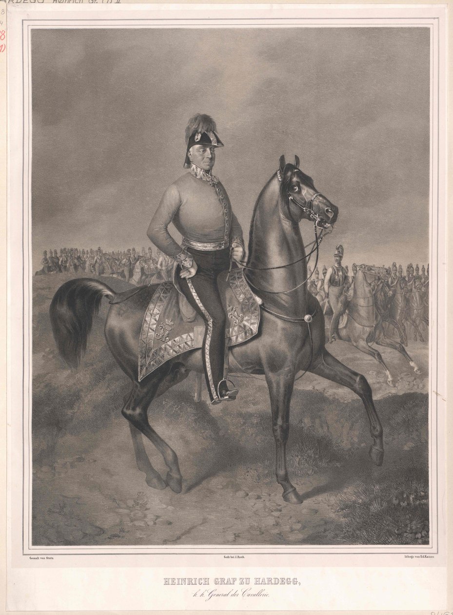 Henry count Hardegg - Artist Unknown