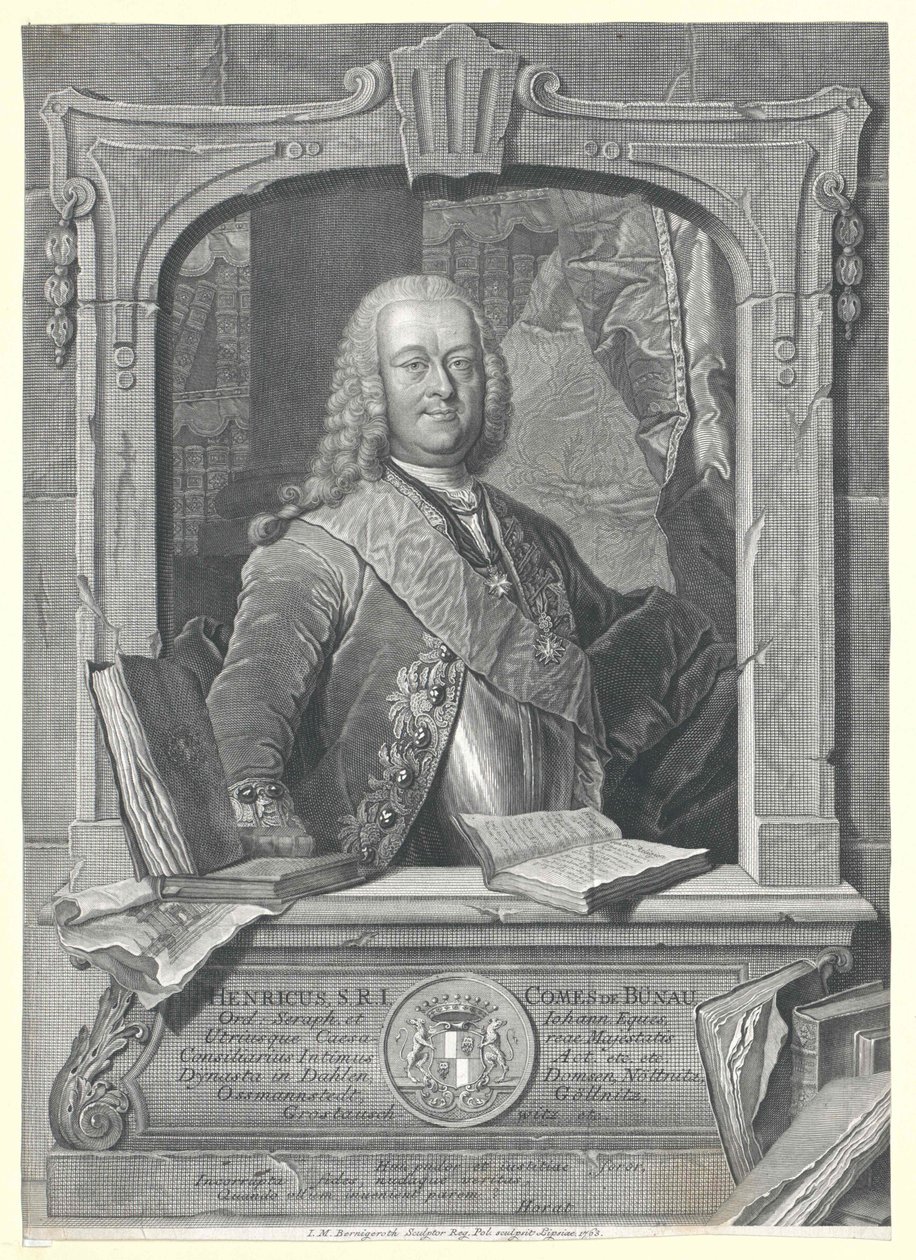 Henry comte de Buenau - Artist Unknown