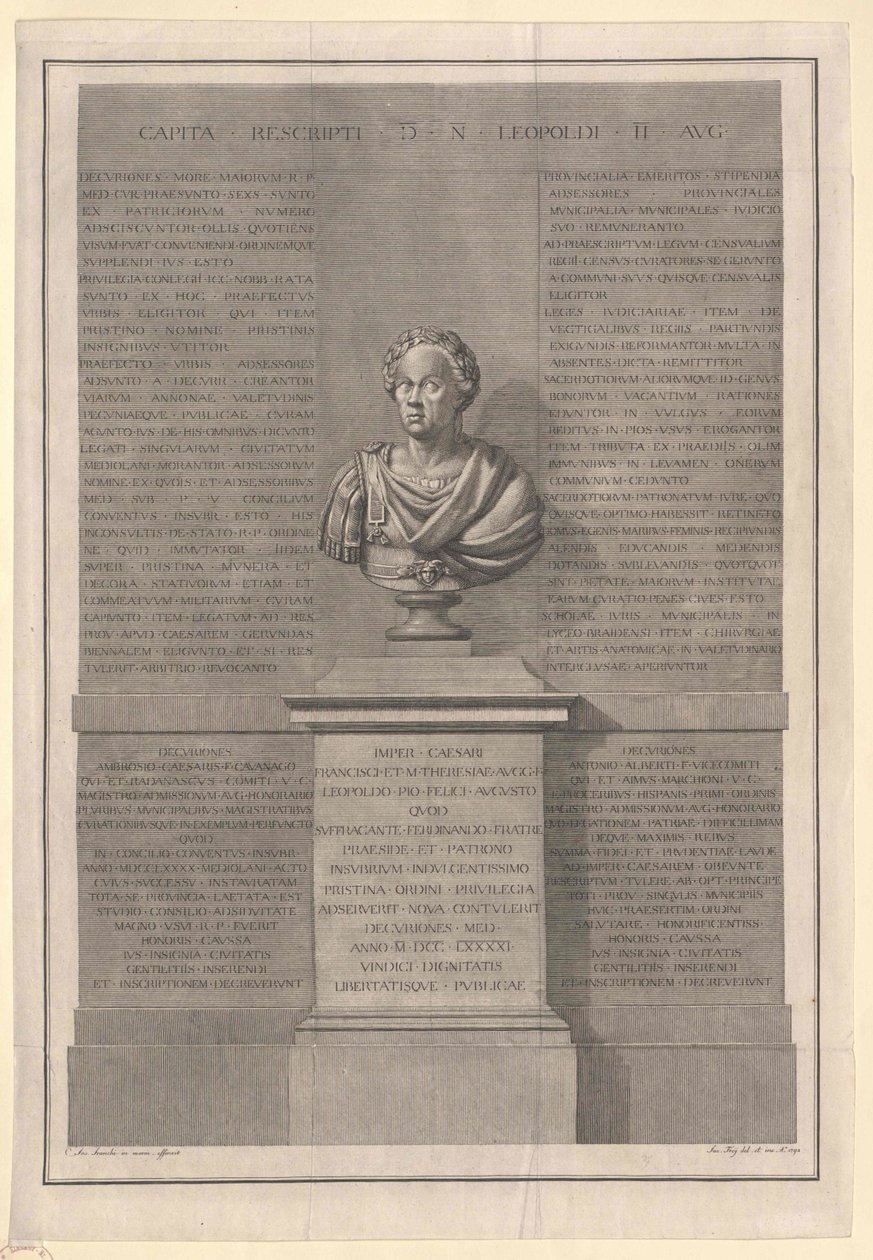 Empereur du Saint-Empire Léopold II - Artist Unknown