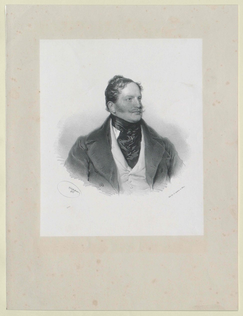 Johann Franz count Hardegg (impression) - Artist Unknown
