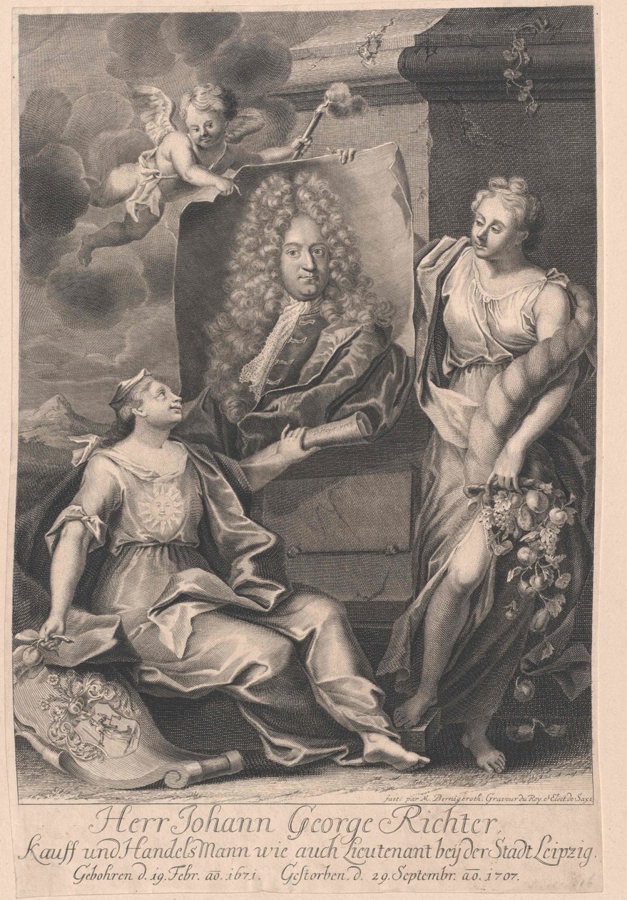 Johann Georg Richter (impression) - Artist Unknown