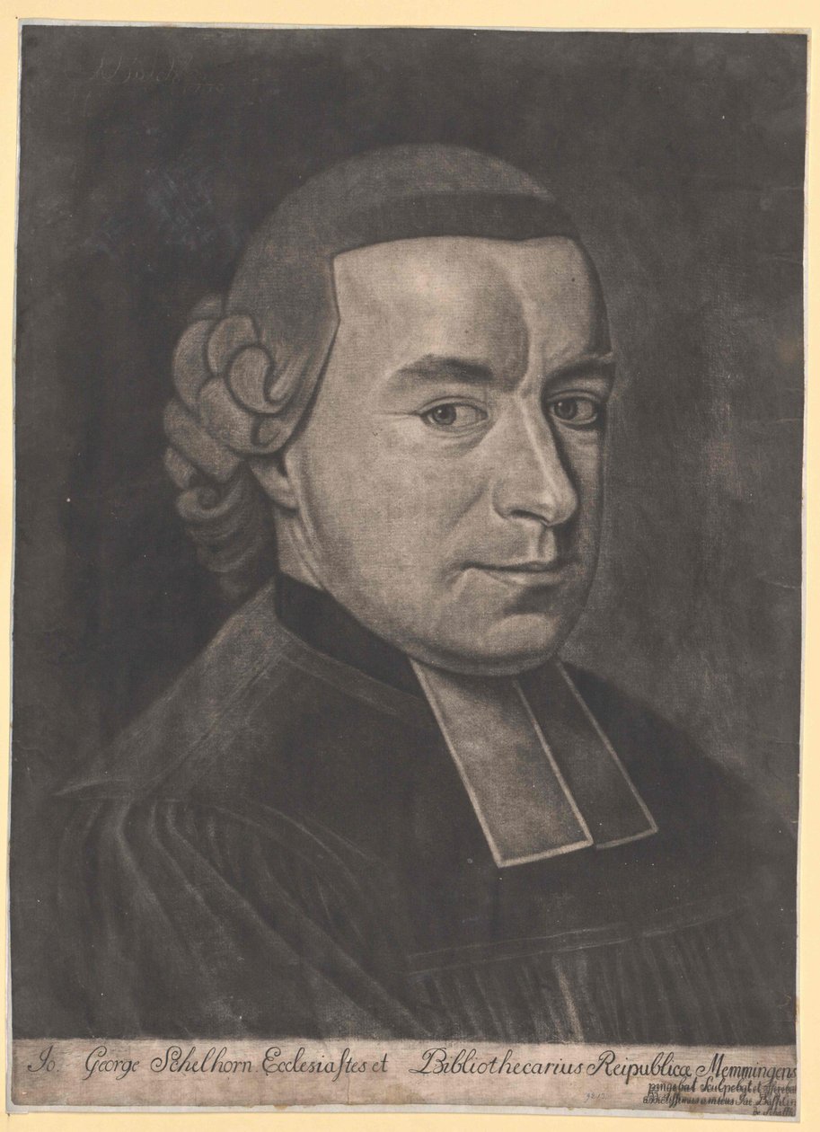 Johann Georg Schelhorn - Artist Unknown
