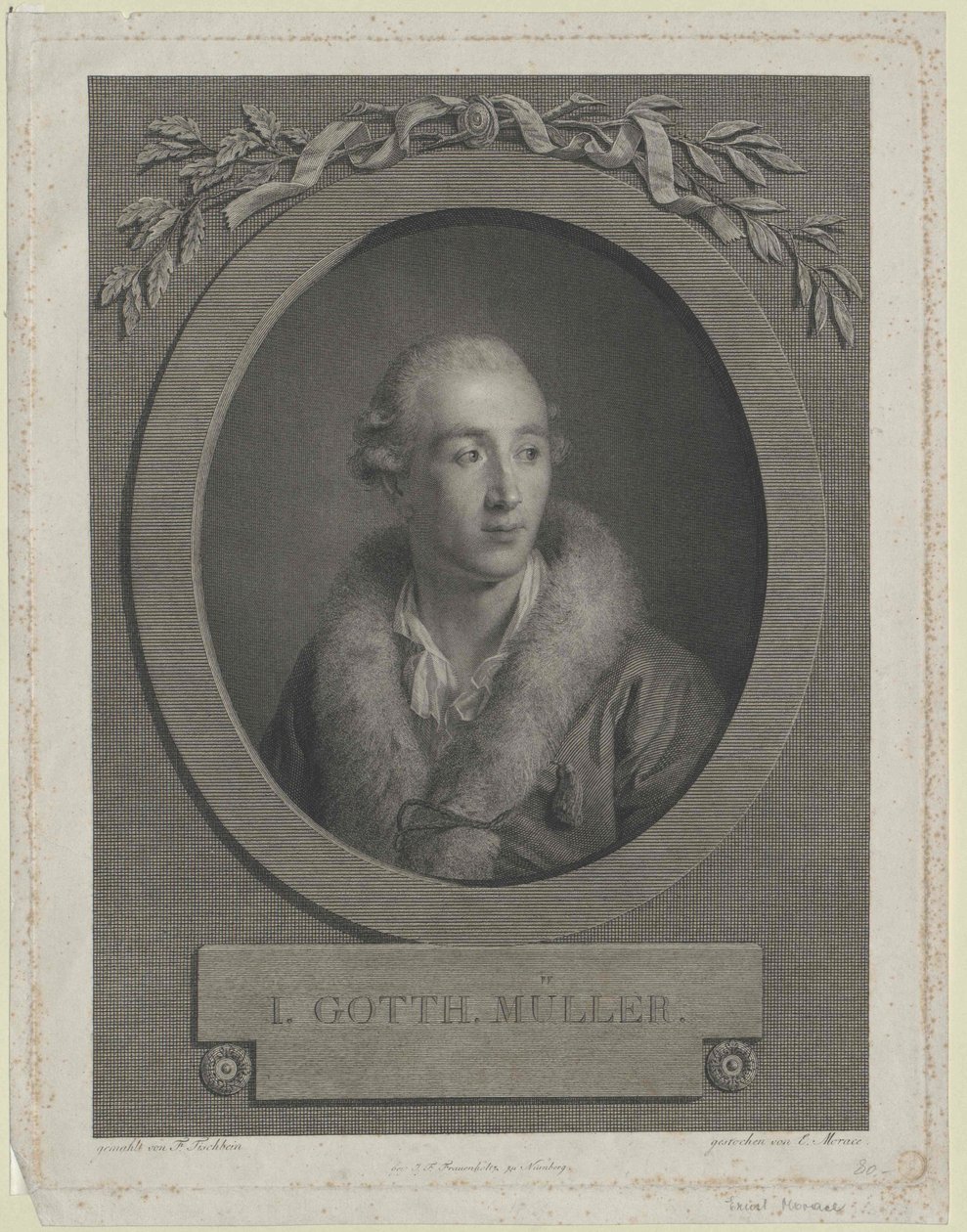 Johann Gotthard Mueller - Artist Unknown