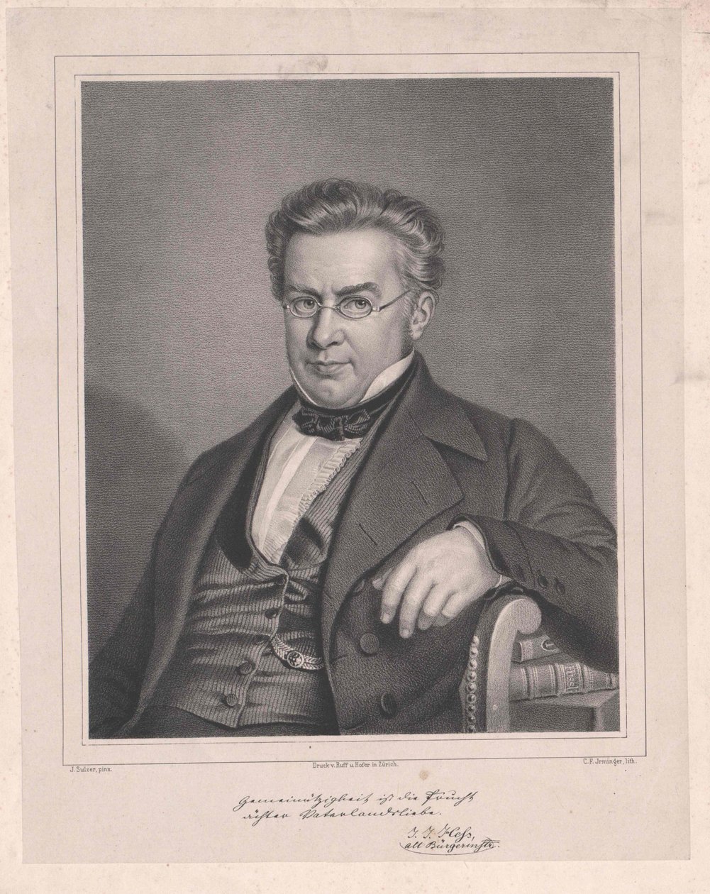 Johann Jakob Hess - Artist Unknown