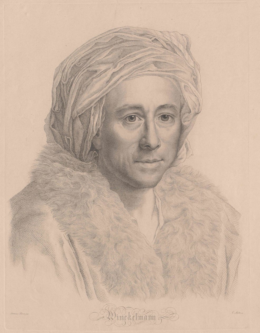 Johann Joachim Winckelmann - Artist Unknown