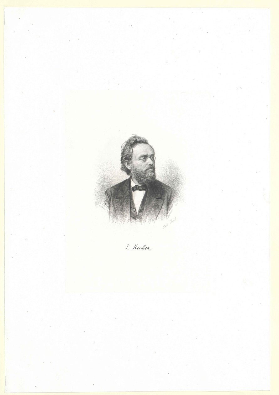 Johannes Huber (impression) - Artist Unknown