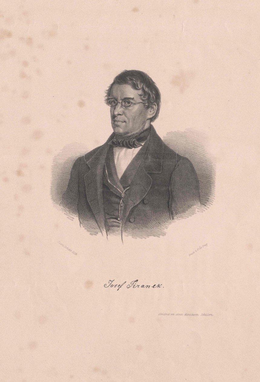 Joseph Jiranek (impression) - Artist Unknown