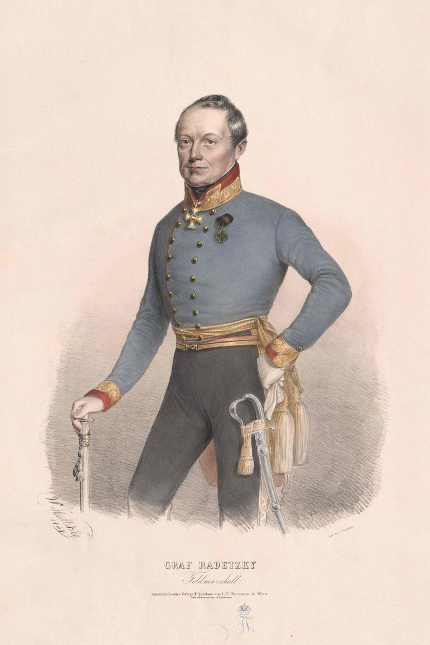 Joseph comte Radetzky de Radetz - Artist Unknown