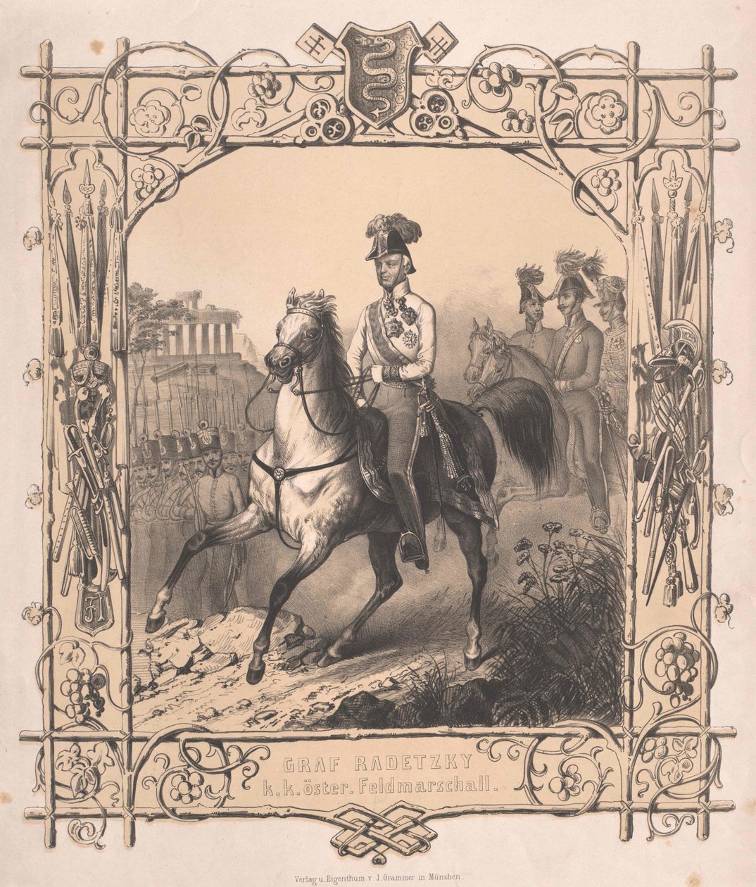 Joseph comte Radetzky de Radetz - Artist Unknown
