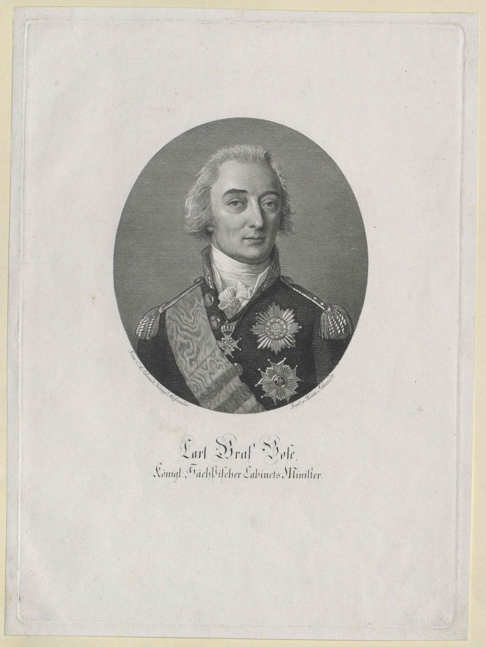 Karl Graf Bose (impression) - Artist Unknown