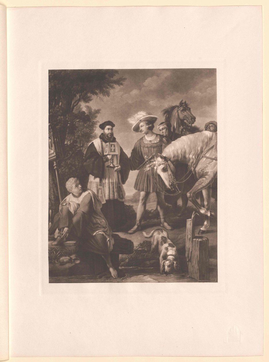 Le roi Rodolphe Ier de Habsbourg - Artist Unknown
