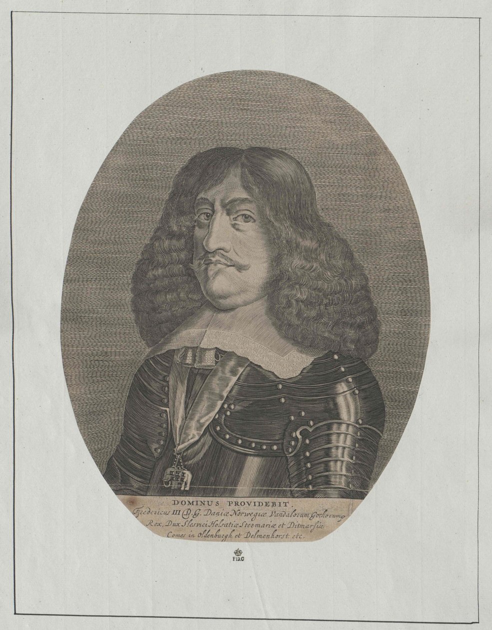 Roi du Danemark Frédéric III - Artist Unknown