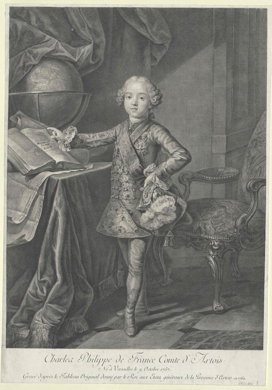 Roi de France Charles X. - Artist Unknown