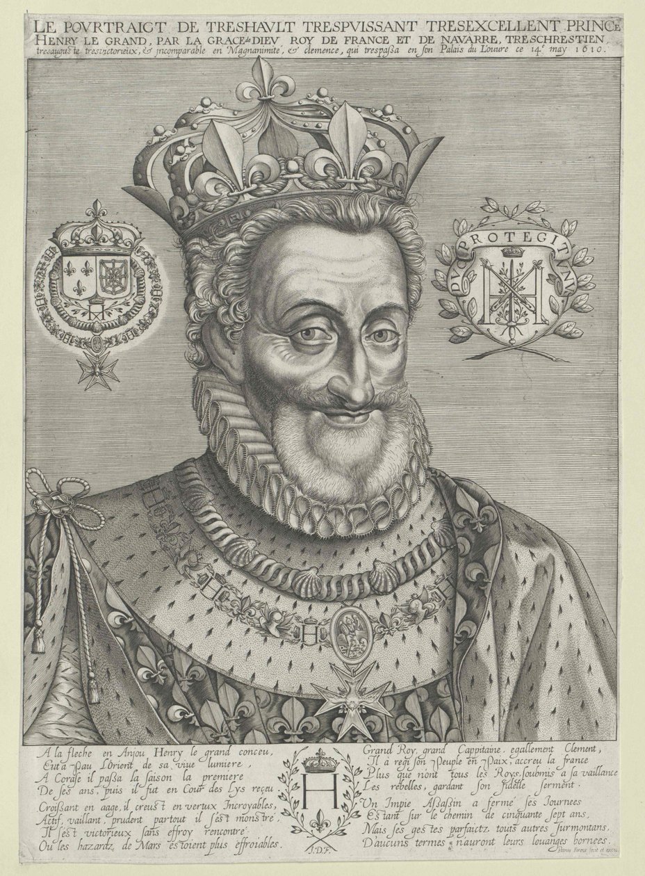 Roi de France Henri IV - Artist Unknown