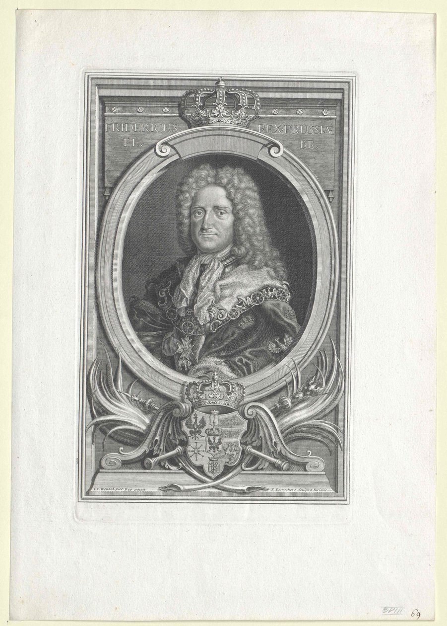 Roi de Prusse Frédéric Ier - Artist Unknown