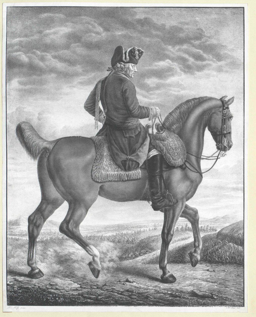 Roi de Prusse Frédéric II - Artist Unknown