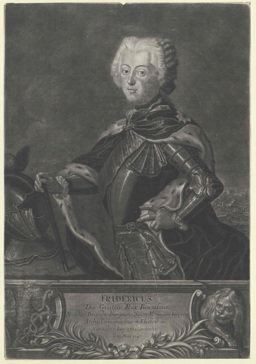 Roi de Prusse Frédéric II - Artist Unknown