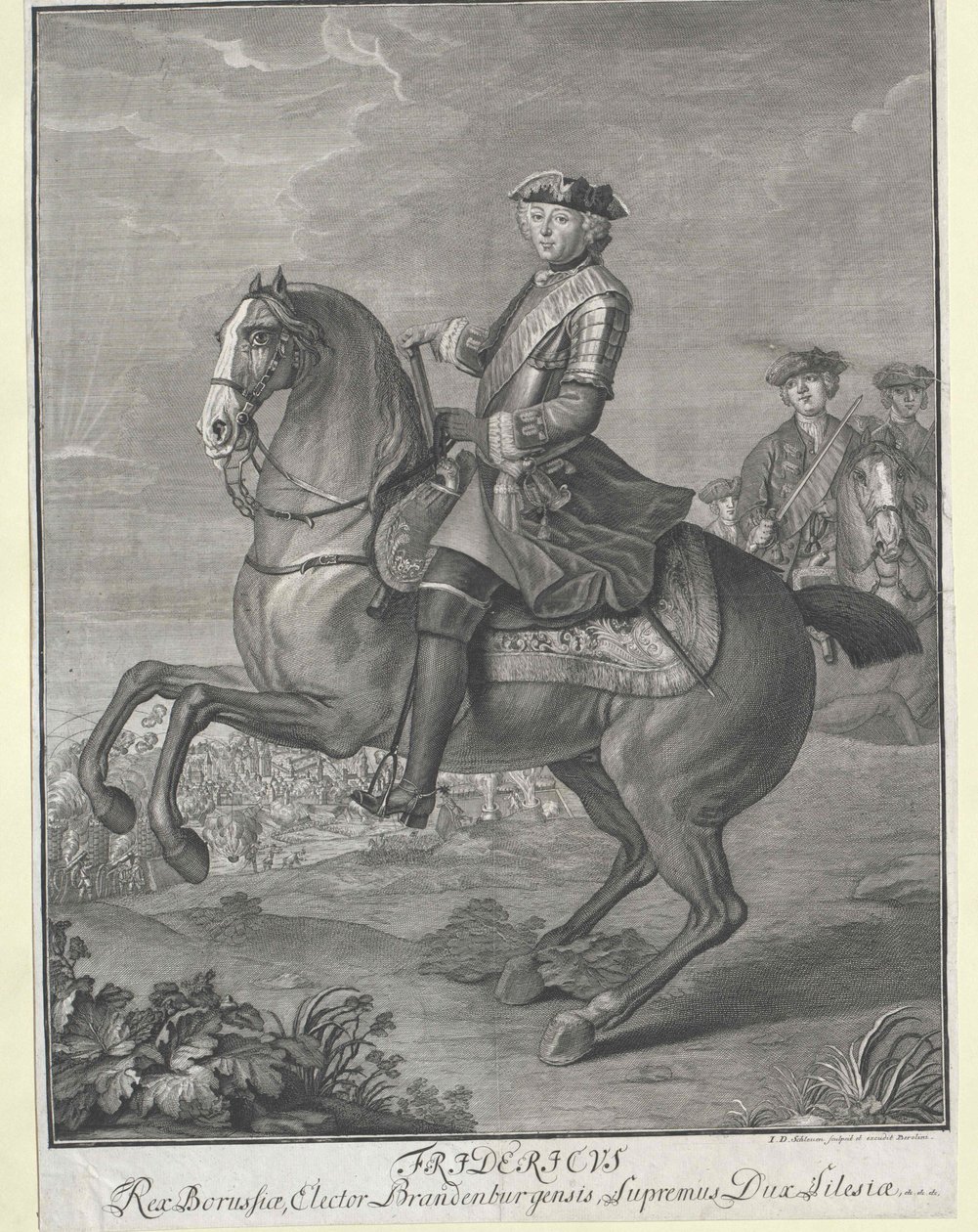 Roi de Prusse Frédéric II - Artist Unknown