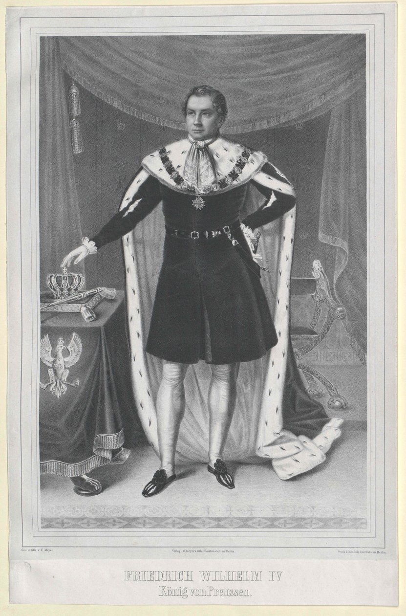 Roi de Prusse Frédéric Guillaume IV - Artist Unknown