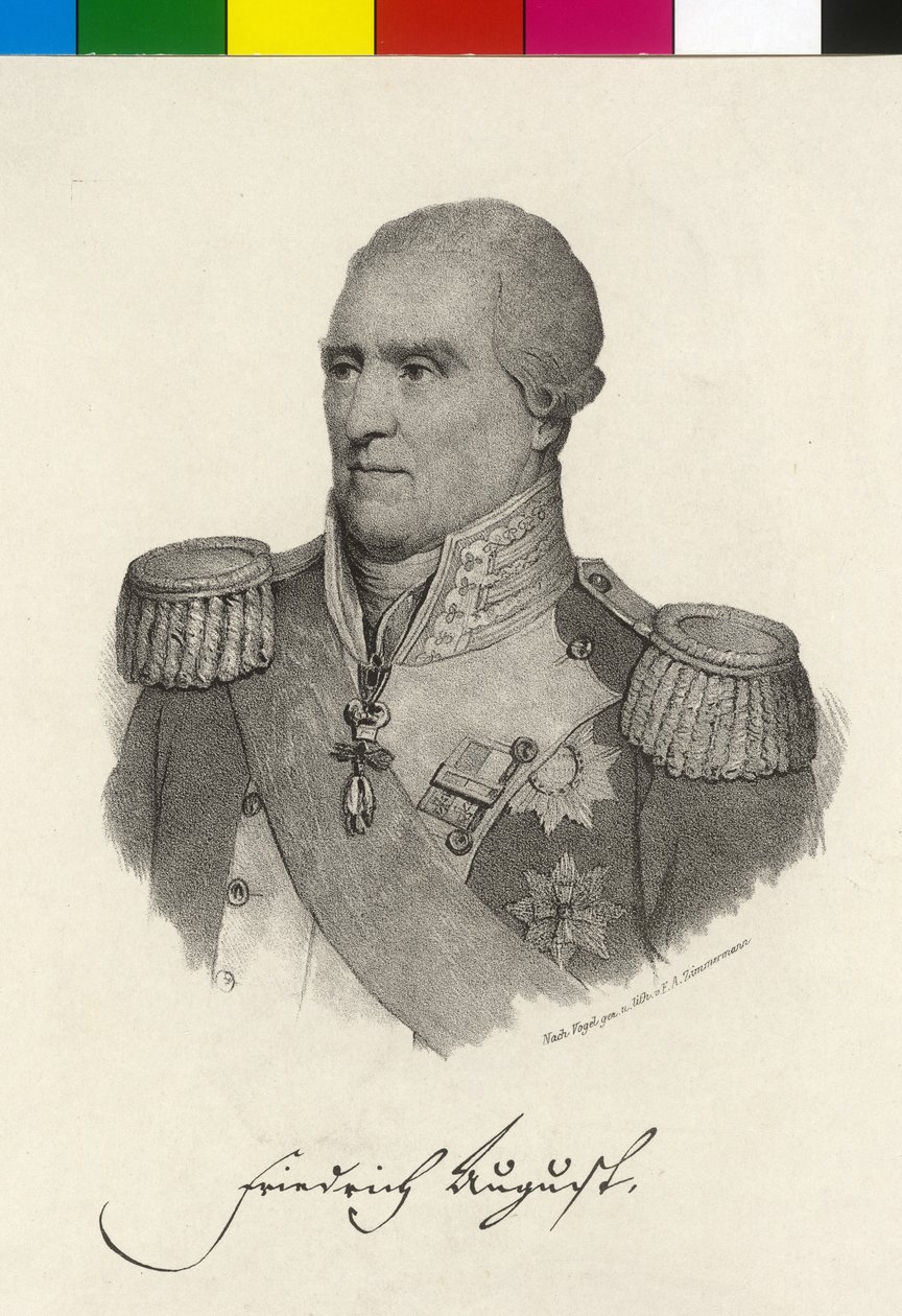 Roi de Saxe Frédéric Auguste Ier - Artist Unknown