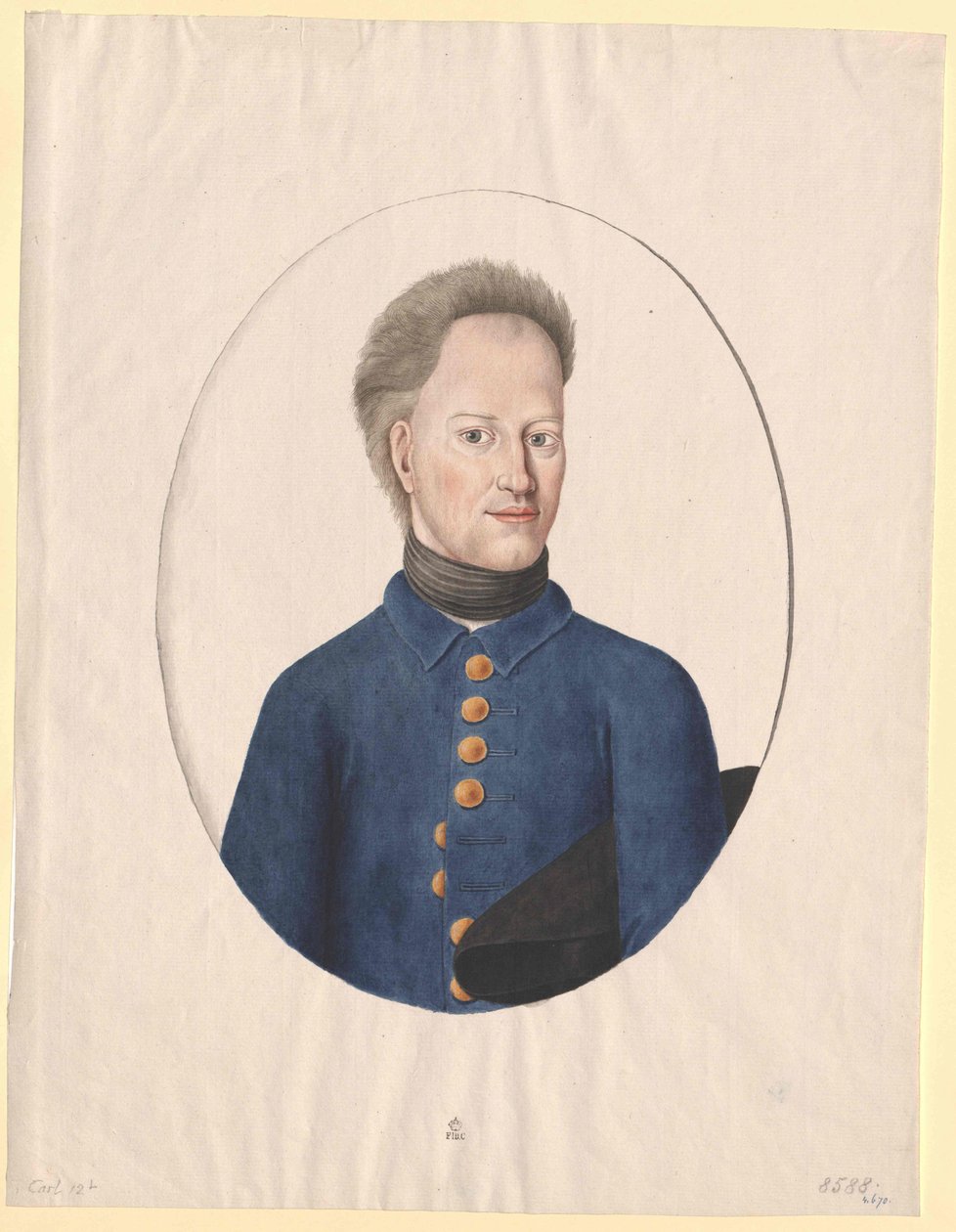 Roi de Suède Charles XII - Artist Unknown
