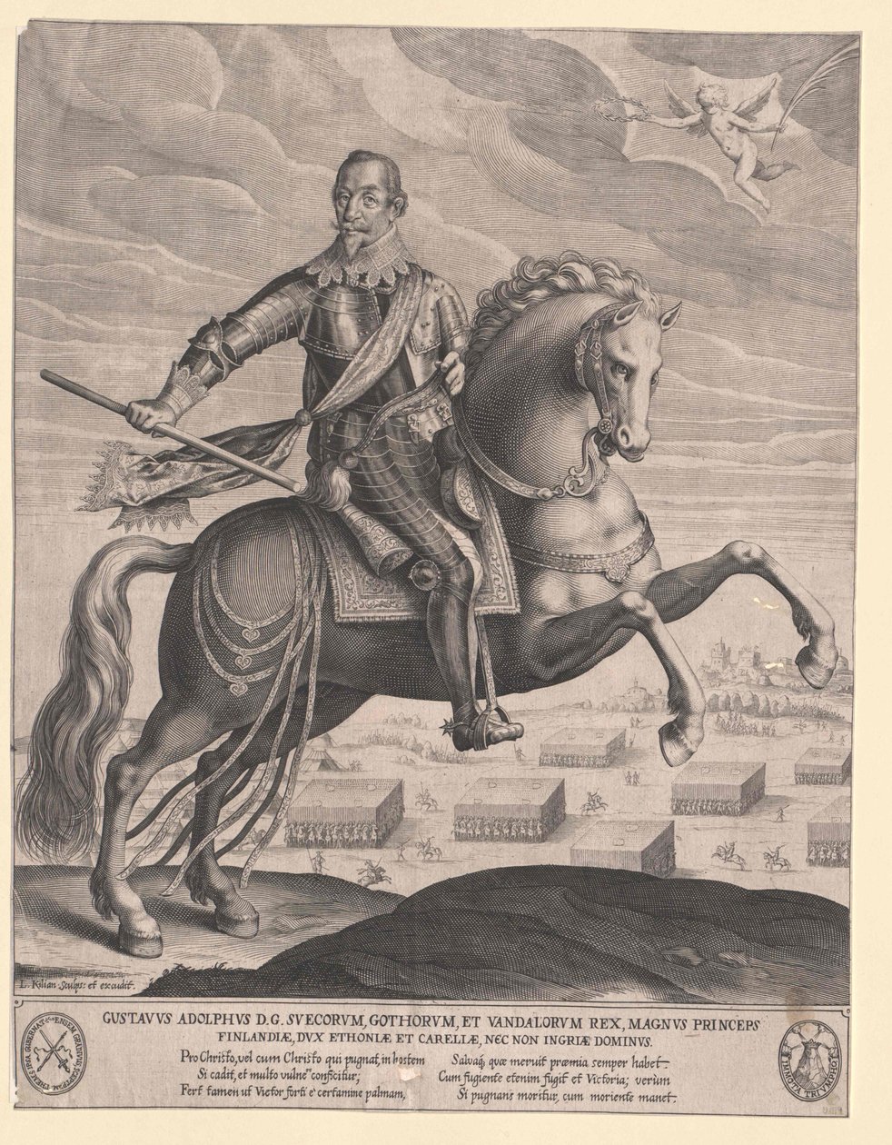 Roi de Suède Gustavus Adolphus de Suède - Artist Unknown