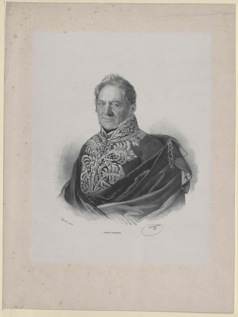 Klemens compte Brandis (impression) - Artist Unknown