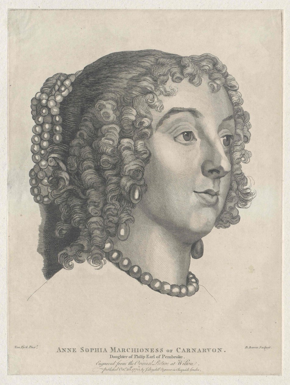 Lady Anna Sophia Herbert - Artist Unknown