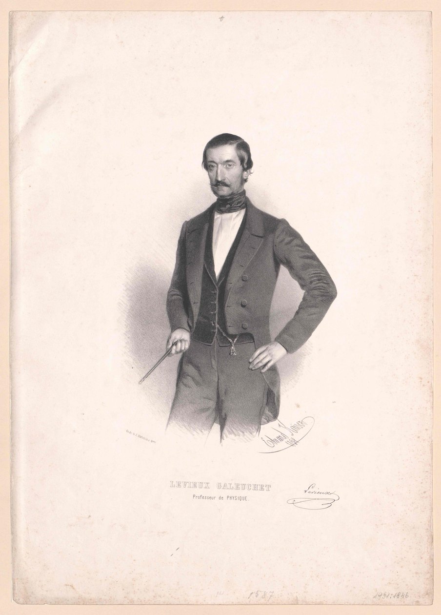 Lived circa 1854 Levieux Galeuchet - Artist Unknown