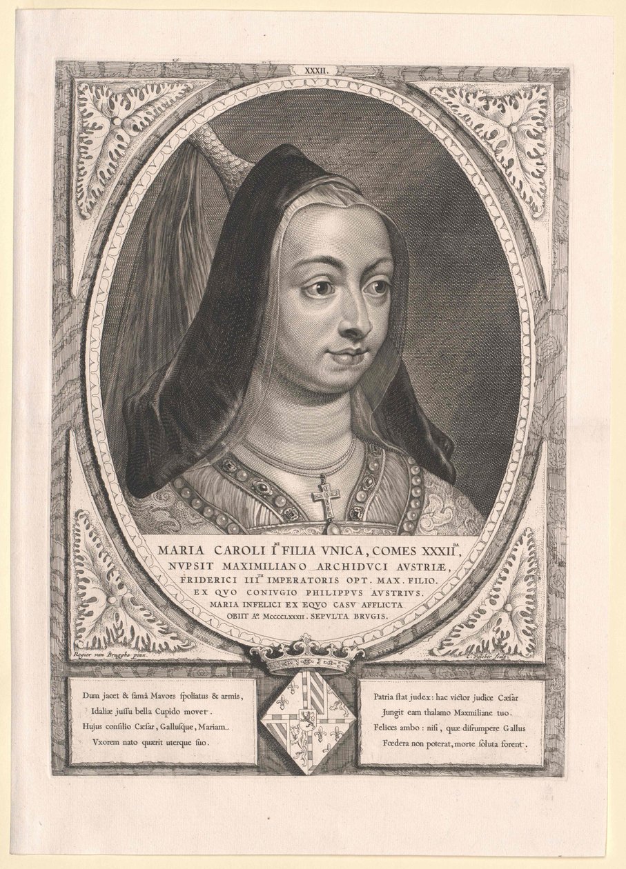 Marie de Bourgogne - Artist Unknown