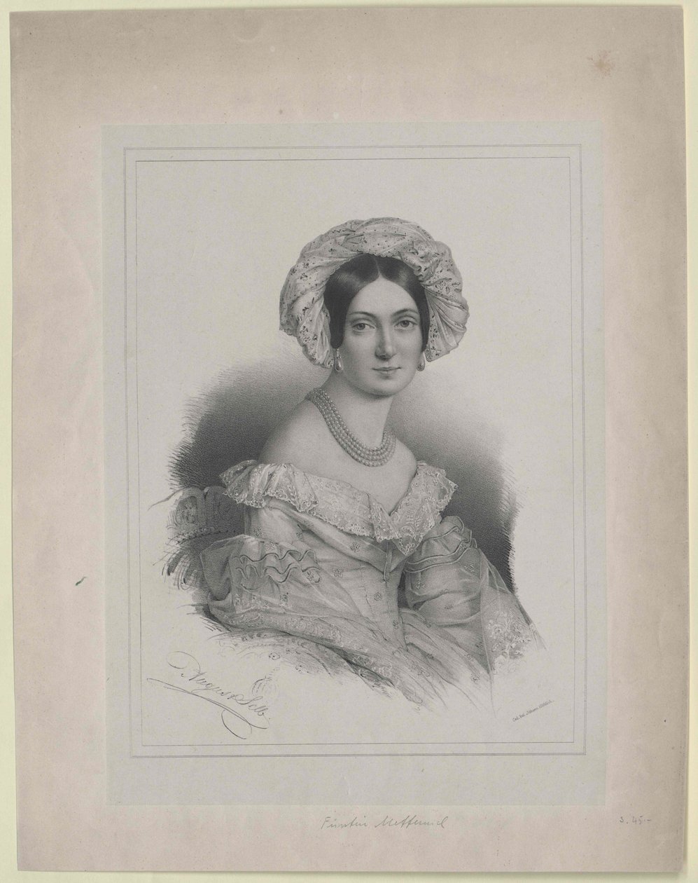 Melanie countess Zichy-Ferraris - Artist Unknown