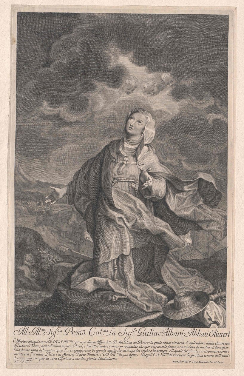 Michelina de Pesaro, - Artist Unknown