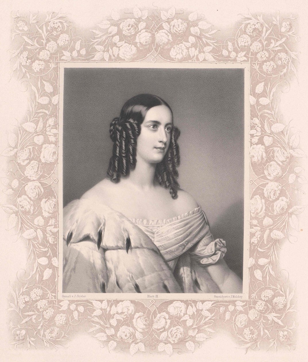 Oettingen-Oettingen et Oettingen-Wallerstein, Caroline princesse à (1824-1889) - Artist Unknown