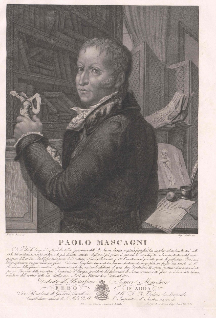 Paolo Mascagni - Artist Unknown