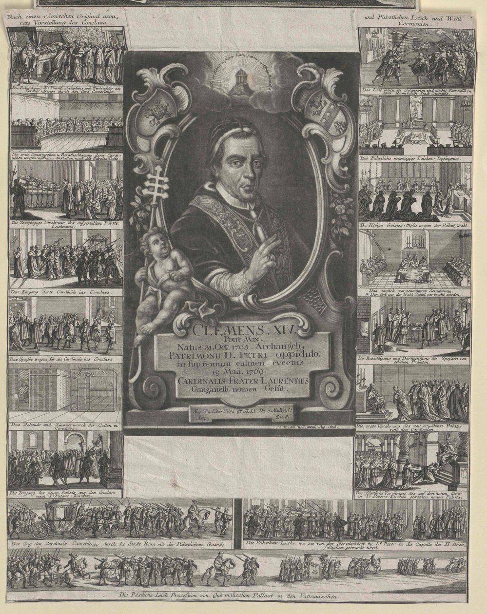 Pope Clement XIV - Artist Unknown