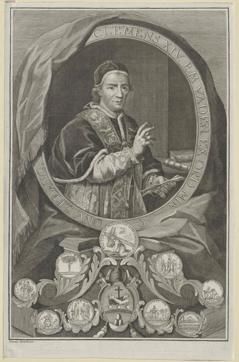 Pope Clement XIV - Artist Unknown