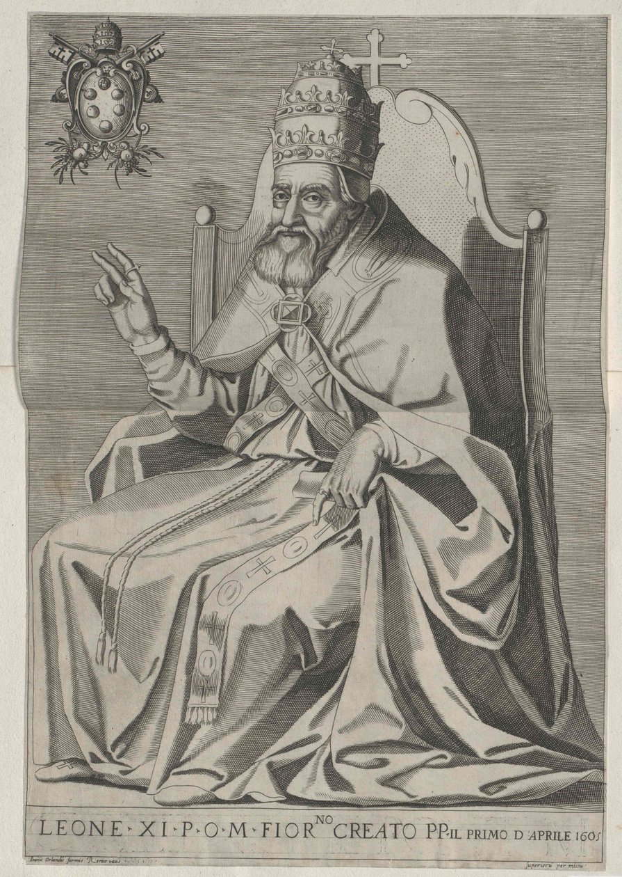 Pape Léon XI - Artist Unknown