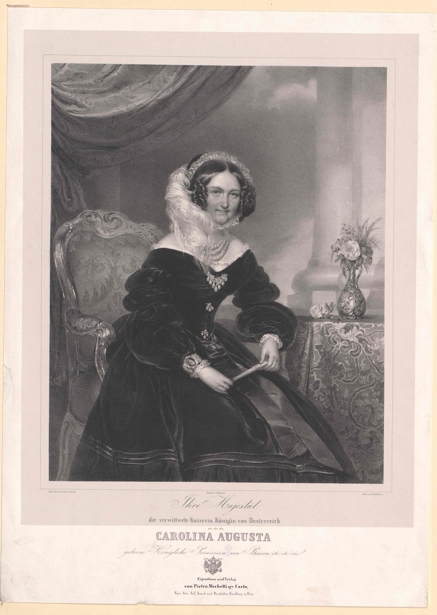 Princesse de Bavière (1792-1873) Caroline - Artist Unknown