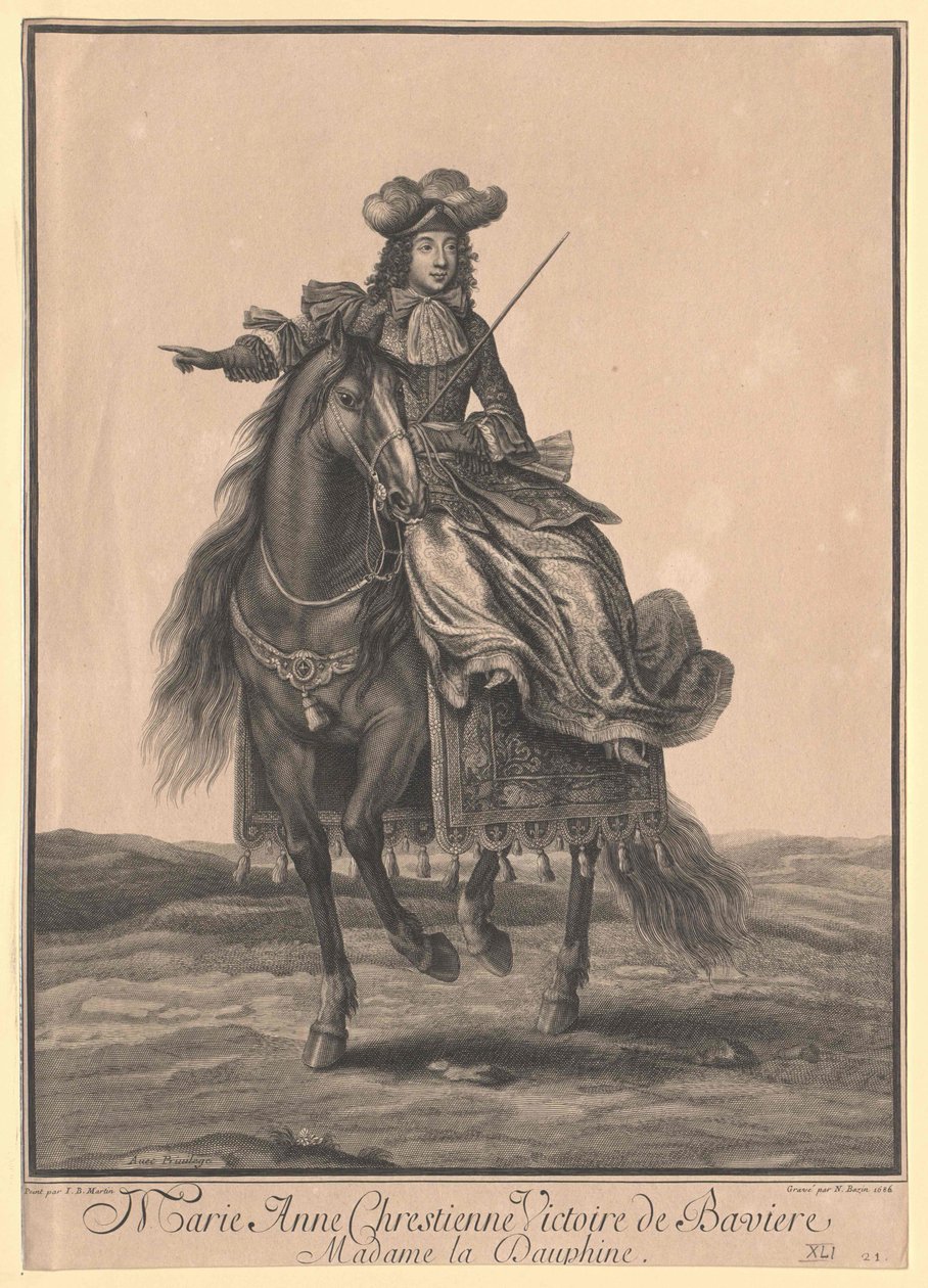 Princesse de Bavière Maria Anna - Artist Unknown