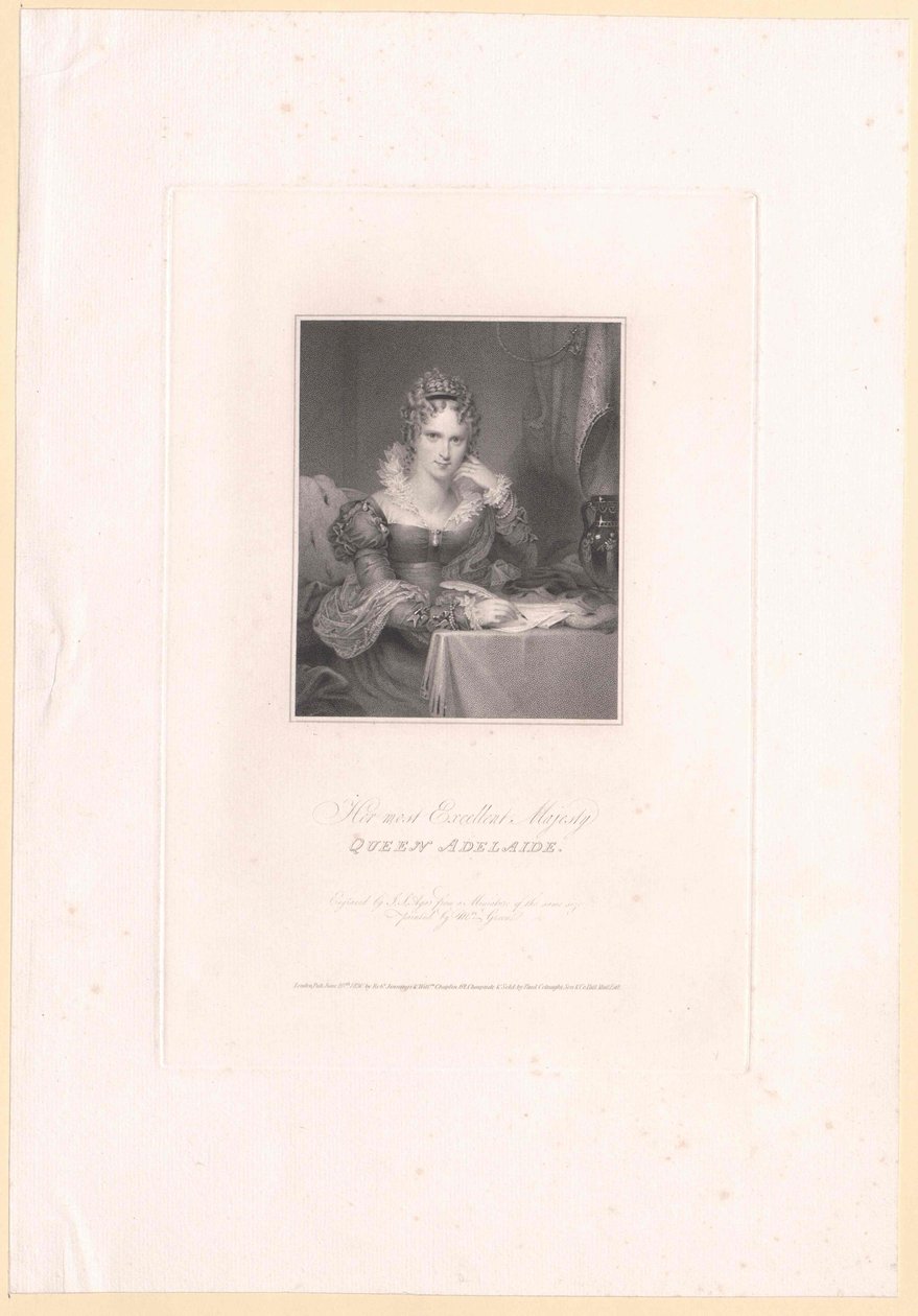 Princesse de Saxe-Meiningen Adélaïde - Artist Unknown
