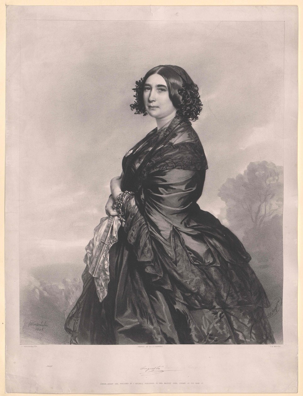 Princesse de Saxe-Weimar Eisenach Augusta - Artist Unknown